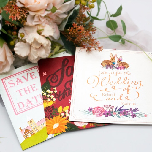 Wedding Cards (50 pcs)
